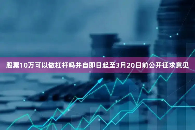 股票10万可以做杠杆吗并自即日起至3月20日前公开征求意见